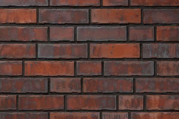 Strangpress-Riemchen BK-R-103-379 (Normalformat (NF)) rot nuanciert (Klinkerriemchen)