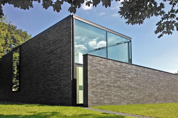 Bauhaus H3 mit Klinker 108-130-NF schwarz-grau