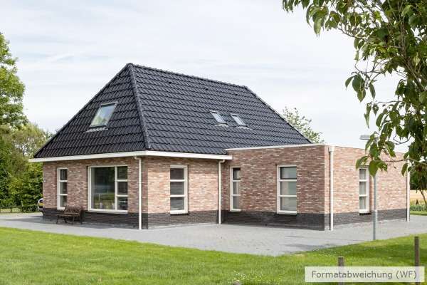 Einfamilienhaus H14 mit Klinker 103-106-WDF braun-bunt