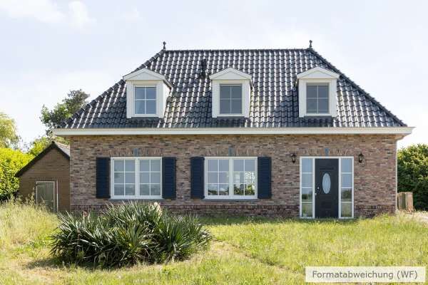 Einfamilienhaus H3 mit Klinker 103-194-WDF orange - blau - braun