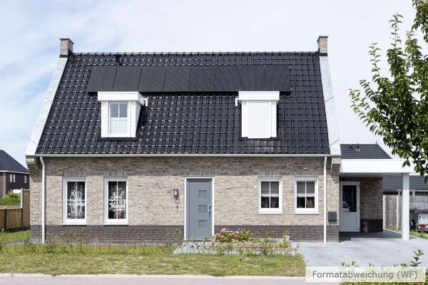 Landhaus H13 mit Klinker 103-123-WDF grau-bunt