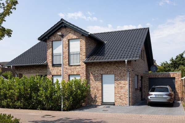 Einfamilienhaus H14 mit Klinker 103-115-WDF beige-bunt