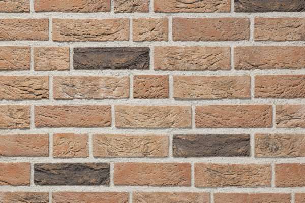 Handform-Klinker BK-105-106-WDF (Waaldickformat-Klinkerstein (WDF)) beige-braun