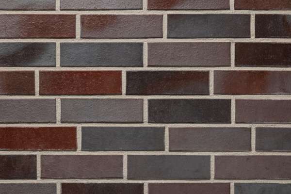 Strangpress-Klinker / Verblender BK-119-111-NF (Normalformat-Klinkerstein (NF)) rot bunt