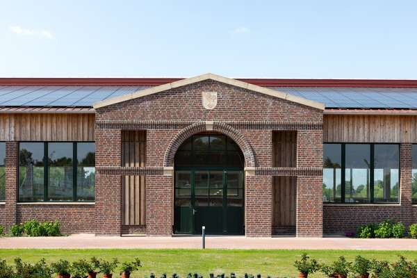 Landhaus H3 mit Klinker 112-103-NF rot-bunt