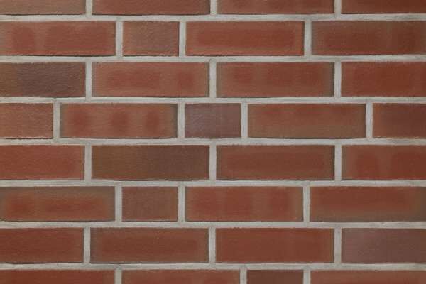 Strangpress-Klinker BK-107-107-NF-B (Normalformat-Klinkerstein (NF)) rot-bunt