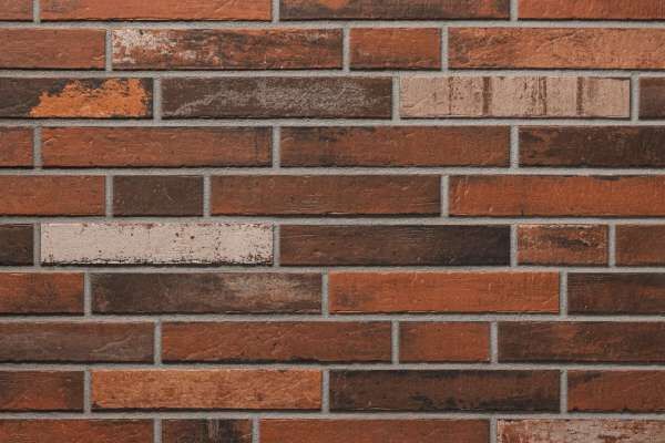 Strangpress-Riemchen BK-R-129-168-ModF (Modulformat (ModF)) dunkelrot anthrazit butn (Klinkerriemchen)