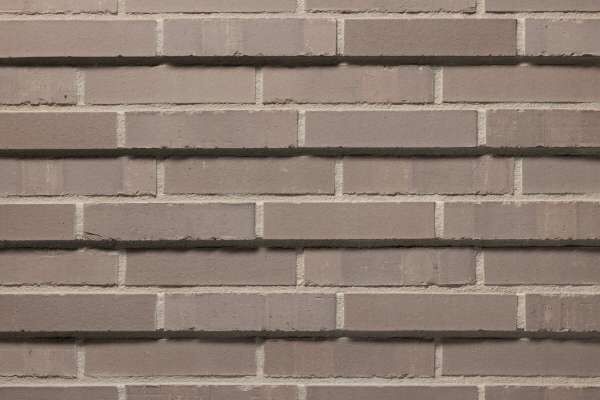 Strangpress-Klinker / Verblender BK-119-122-DF (Dünnformat-Klinkerstein (DF)) grau